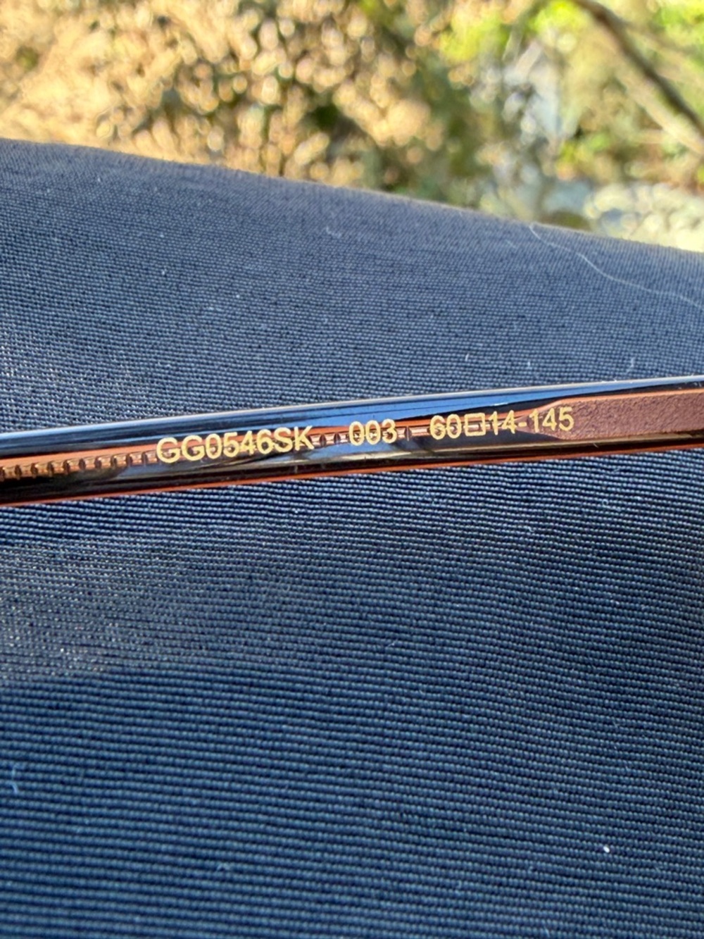 GUCCI Ombré Brown Gradient Women's Sunglasses - Picture 7 of 9